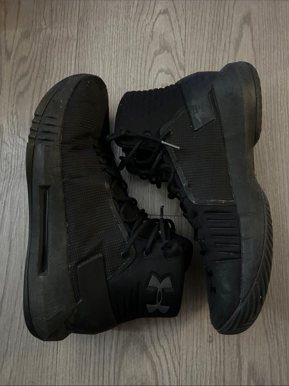 Under Armour Drive 4 Men's Black High-Top Basketball Shoes